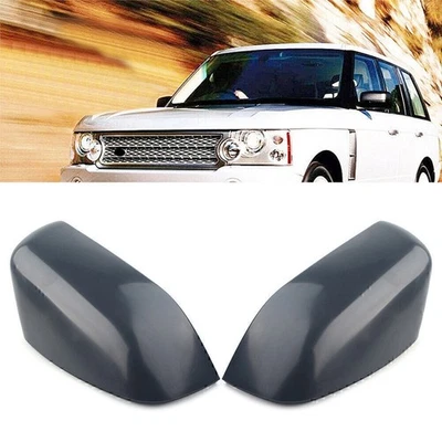 2x Tapa de cubierta de espejo retrovisor para Land Rover Range Rover Sport LR2 LR4 Foto 1 de 4