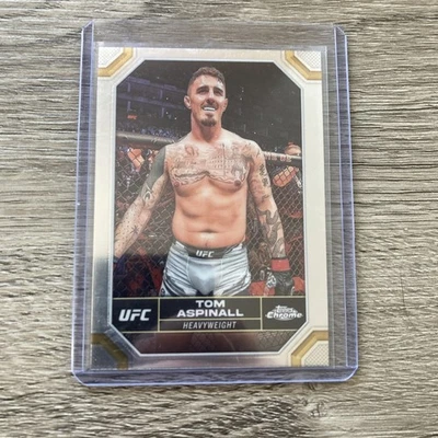 2024 Topps Chrome UFC Base #187 Tom Aspinall - Image 1 of 2