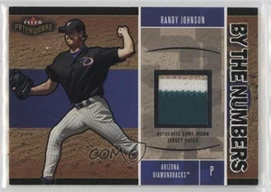 2004 Fleer Patchworks By the Numbers Patch /100 Randy Johnson #BN/RJ Patch HOF - Picture 1 of 3