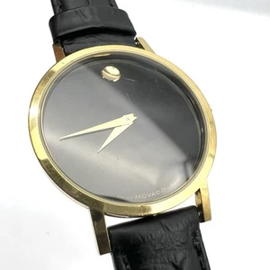 Orologio Zenith Museum vintage 30mm QUARTZ Nero Uomo Dress watch - Imagen 1 de 14