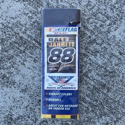 NUEVO Tapiz Bandera Vintage Dale Jarrett NASCAR 27x37 Carreras Banner Robert Yates Foto 1 de 3
