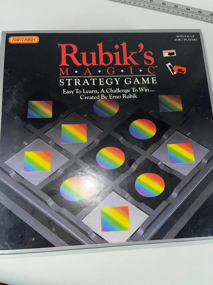 Rubik’s Magic Strategy Game Matchbox NEW Sealed Erno Rubik 1986 Vintage - Image 1 of 4