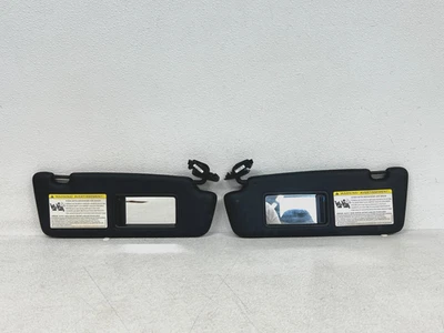 ⭐2013-2017 AUDI SQ5 Q5 PARASOL IZQUIERDO Y DERECHO CONJUNTO NEGRO OEM LOTE2633 Foto 1 de 4