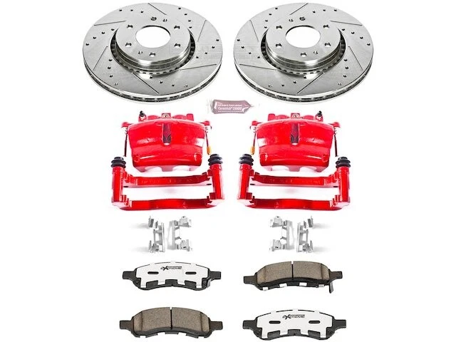 Kit de pastillas de freno delanteras y rotor para GMC Envoy 2006-2009 5,3 L V8 2007 2008 GZ447WV Foto 1 de 1