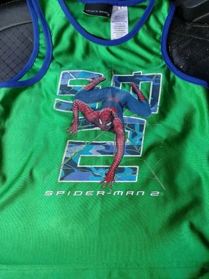 Boys Spiderman 2 Tank Top 2005 Size 7 - Image 1 of 3