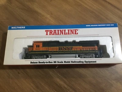 HO WALTHERS TRAINLINE 931-183 GE DASH 8-40B BURLINGTON NORTHERN SANTA FE BNSF  - Image 1 of 4