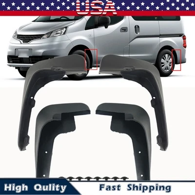 Juego de guardabarros guardabarros guardabarros para Nissan NV200 Vanette Evalia 2010-2019  Foto 1 de 4