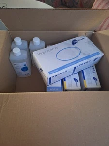 4x Einweghandschuhe sowie 3 X Hand- und Flächendesinfektion - Bild 1 von 1