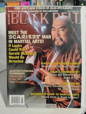 June 1997 Vintage Black Belt Magazine Bagged And Boarded In Great Condition  Foto 1 de 3