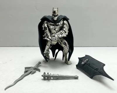 Batman Silver Knight Deluxe Armadura de Batalla Metálica Kenner 1995 Foto 1 de 4