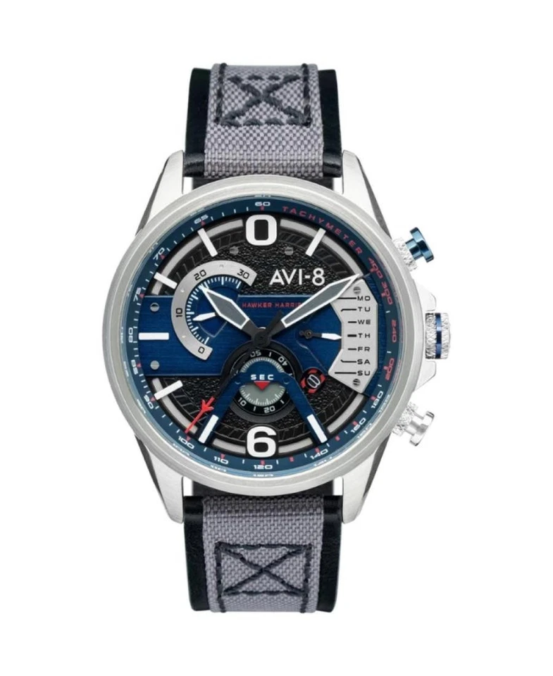 AVI-8 Men Analog Quartz Casual Watch Classic Dress Multicolor Dial Waterproof Ro - Image 1 of 4