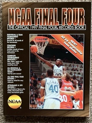 The Official 1997 NCAA Final Four Records Book VINTAGE - Image 1 of 3