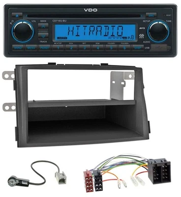 VDO AUX MP3 1DIN CD USB Autoradio für Kia Sorento II (XM, 2009-2012) - Bild 1 von 4