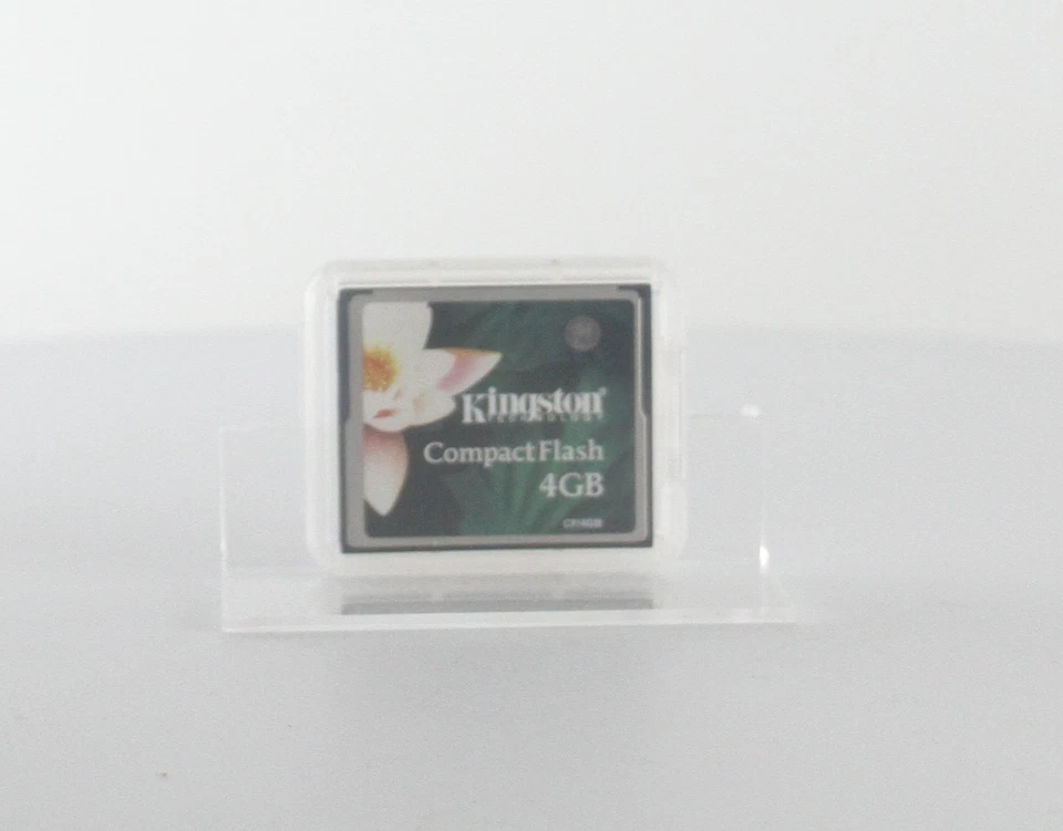 Kingston 4 GB CompactFlash Memory Card (CF/4GB) - Image 1 of 1