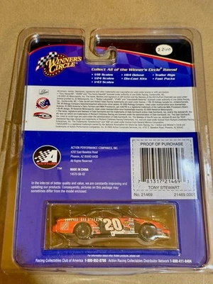 Tony Stewart Decade of Champions 2002 1:64 Action Winners Circle Foto 1 de 2