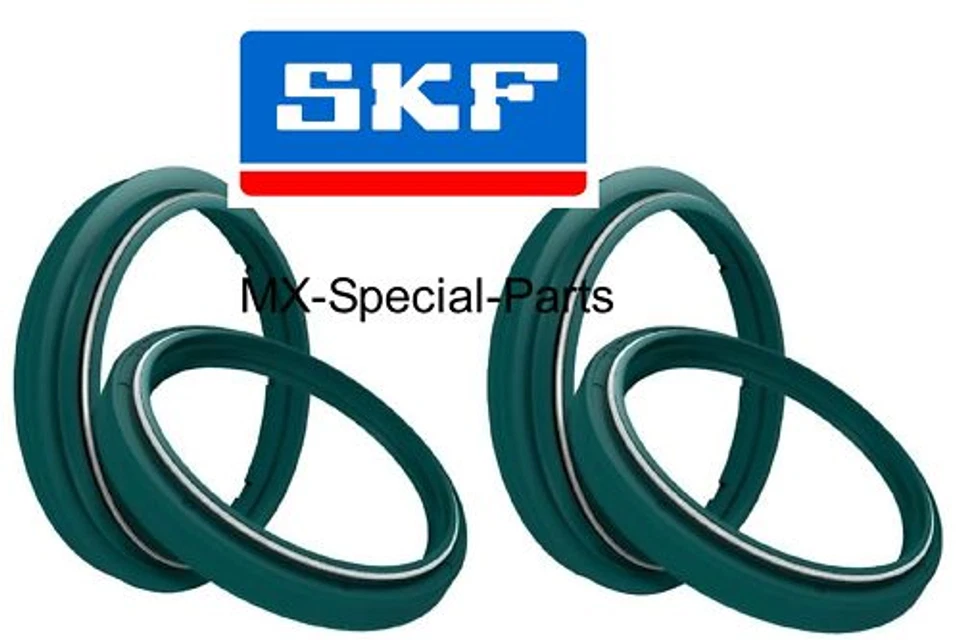 2x SKF Wp 48 Fork Dust Cap Oil Seals Ktm Excf 250 350 450 500 530 Exc-F Foto 1 de 1