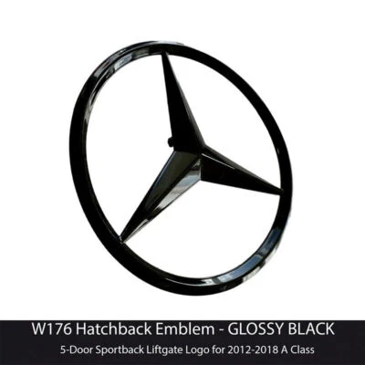 Insignia estrella maletero trasero mercedes-benz clase a w176 emblema a45 45s 160 200 250 Foto 1 de 4