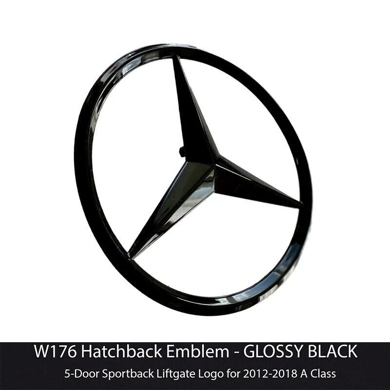 Insignia estrella maletero trasero mercedes-benz clase a w176 emblema a45 45s 160 200 250 Foto 1 de 4