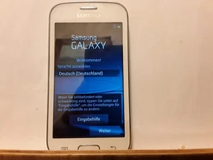 Handy Samsung Galaxy Trend Lite GT S7390 weiss ohne Simlock Smartphone - Bild 1 von 2