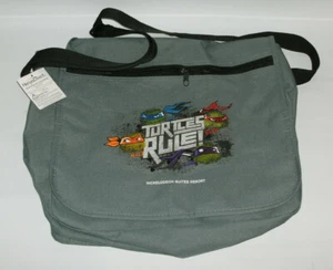 Nickelodeon Suites Resort Teenage Mutant Ninja Turtles Rule Messenger Bag - Picture 1 of 6