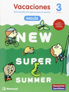 NEW SUPER SUMMER SB 3 + AUDIO 3 Ingles 3º PRIMARIA tapa blanda - Imagen 1 de 2