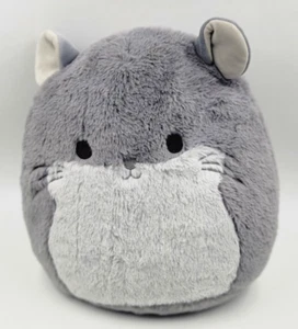 Squishmallow FuzzAMallows 12" Miper grau Chinchilla Maus Kellytoy Stofftier Plüschtier - Bild 1 von 5