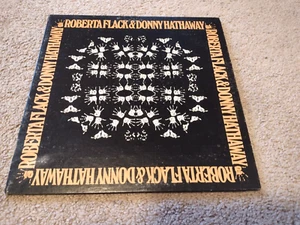 VG ROBERTA FLACK & DONNY HATHAWAY "S/T" LP Original 1972 Atlantic SD 7216 - Imagen 1 de 4