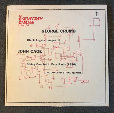 JOHN CAGE-String Quartet in Four Parts (1950) ~TURNABOUT 34610 w/Concord Quartet - Image 1 of 4