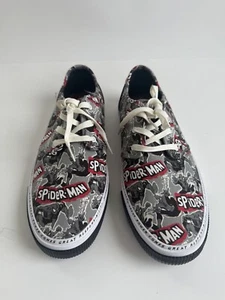 TOMS x Marvel Spider-Man Printed Limited Edition Carlo Sneakers Men Size 10.5 - Picture 1 of 10