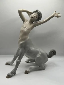 Vintage Lladro Centaur Boy Porcelain- Stunning Condition - Picture 1 of 15