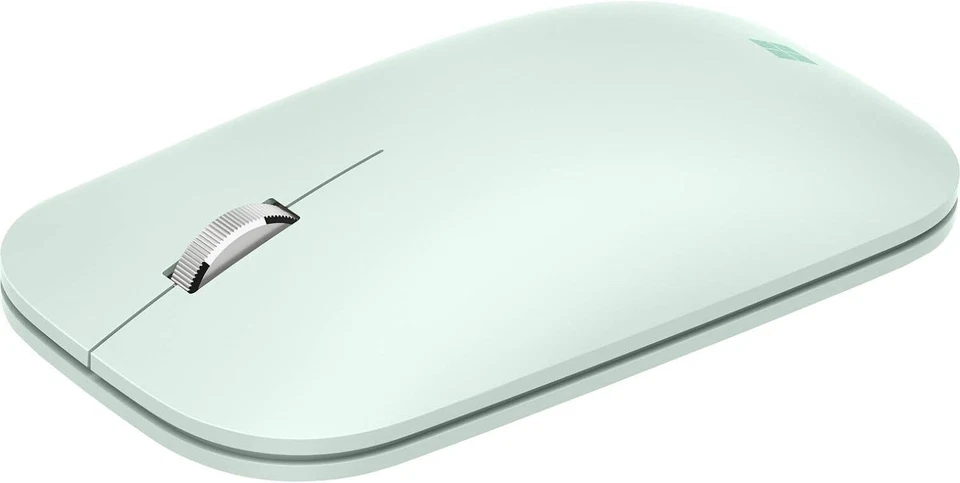 Original Microsoft Modern Mobile Mouse ( mint green )  Bluetooth in Box - Image 1 of 1