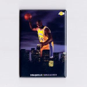 "IMÁN NEVERA SHAQUILLE ONEAL / DESATADO - 2"" x 3"" (póster de Shaq Lakers nba) - Imagen 1 de 4