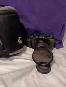 Pentax P3 SLR 35mm Film Camera + Deitz MC F=28-80mm Tested + Case VG Fast Shippi - Picture 1 of 23