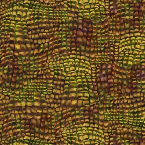 QT Fabrics Jurassic Journey by Eva Nikolskaya 29770 A Brown Scale Texture Cotton - Image 1 of 1