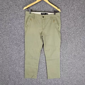 Just Jeans Womens Pants Size 12 Green Pockets Stretch - Picture 1 of 10