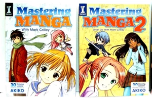 Mastering Manga 1 & 2 Level Up with Mark Crilley - Picture 1 of 2
