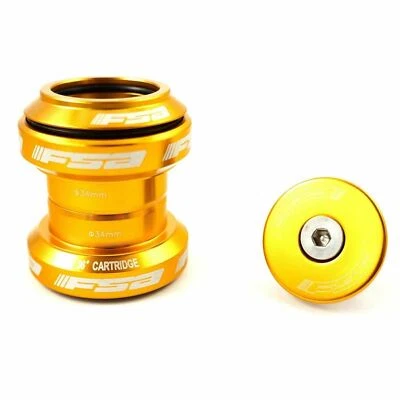 Auriculares FSA Orbit MX 1-1/8" 34mm con Tapa Superior -Negro ROJO Blanco Azul Verde Dorado Foto 1 de 4