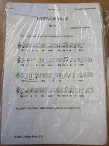 James Whitbourn - Missa Carolae (Congregation Part) - Pack Of 50 - Picture 1 of 2