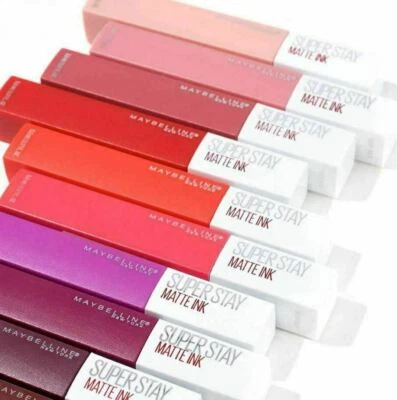 Maybelline Superstay matte Tinte flüssiger Lippenstift authentisch 5 ml - wählen Sie Ihren Farbton