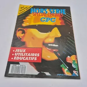 MAGAZINE CPC HORS-SÉRIE (1988) ★ SPECIAL LISTINGS JEUX & UTILITAIRES ★ RARE ✅ - Imagen 1 de 4