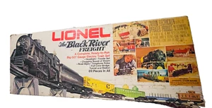 Lionel Black River Freight 027 Locomotive Set W/Track Planning Book & Extras - Picture 1 of 8