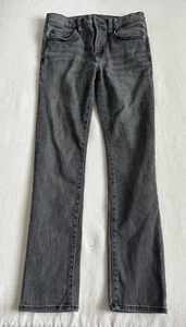 Gap boys' size 12 solid gray stretch skinny denim jeans - Picture 1 of 2
