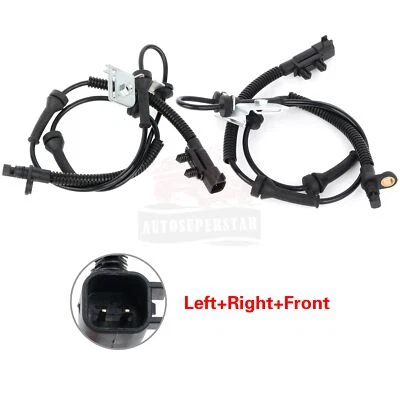 Conjunto de sensor ABS dianteiro para motorista e passageiro 2 peças para Dodge Grand Caravan - Imagem 1 de 4