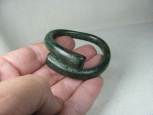 Antique Javanese Bronze Bracelet from Indonesia - Picture 1 of 12