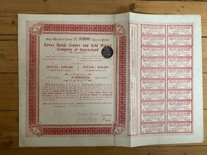 DAWES RANGE COPPER & GOLD MINING (AUSTRALIE) (H3) - Imagen 1 de 1