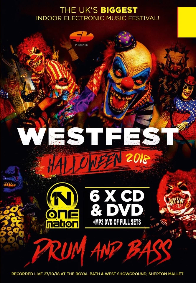 Westfest - 2018 - Dnb - CD Pack  (WF18DB) - Image 1 of 1