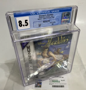 8.5 A++ SEALED Disney's Aladdin CGC POP 1 (Nintendo NEU Game Boy Advance, 2004) - Bild 1 von 13