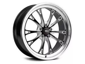 WELD Performance Belmont Drag Gloss Black Milled Wheel; Front Only; 20x5; -23mm - Picture 1 of 1
