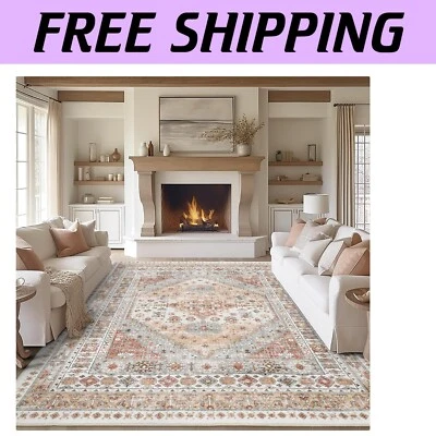 Alfombra versátil de 8'x10' - súper suave, resistente a las manchas para áreas de alto tráfico Foto 1 de 4