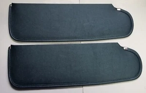 Fits 64 65 66 Dart Valiant Barracuda Sunvisors Sun Visors Metalic Navy - Foto 1 di 1